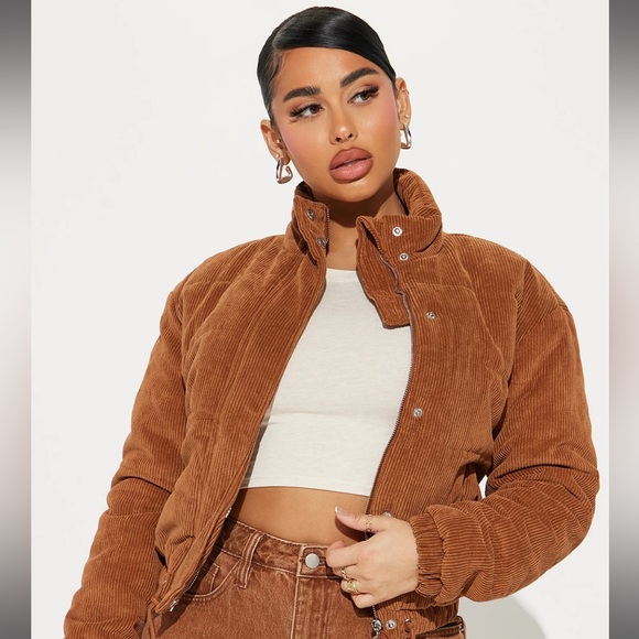 Camel puffer jacket - Picture 2 of 6